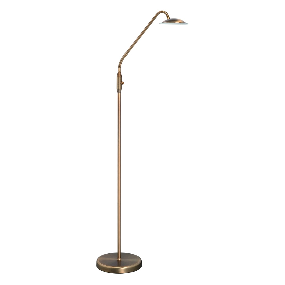 Lampe de lecture Jupiter bronze cuivré Ø 23cm simple
