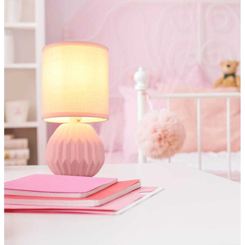 Lampe de table de conception Sylas rose Globo 9007371475506