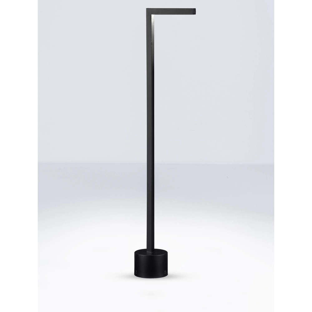 Lampe de jardin élégante Pipe noir 64,5 cm Lyora 5212017465542