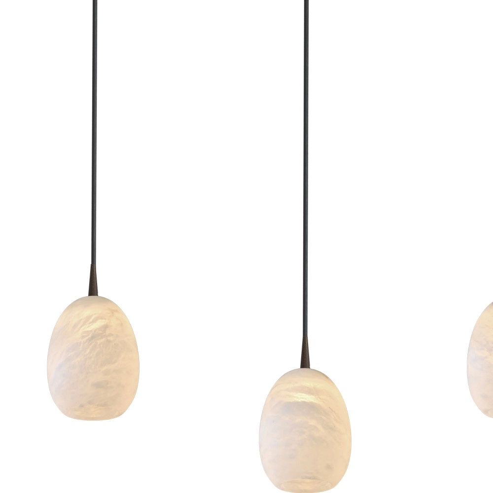 Lampe suspendue ovale Alta Cacao 8 clairs Masterlight 8718121438351