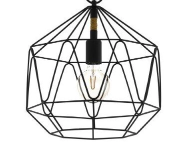 Lampe fil de cage Cottingham Ø 37 cm Eglo 9002759433284