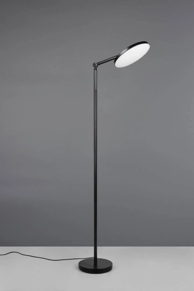 Lampe de lecture moderne Mondello noir Trio 4017807616293