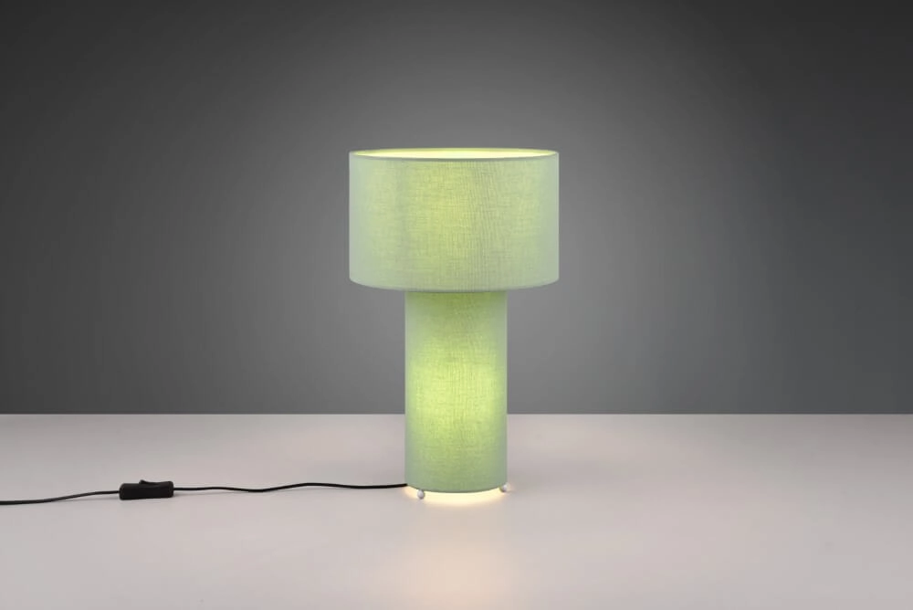 Lampe de table design Bale vert Trio 4017807568745
