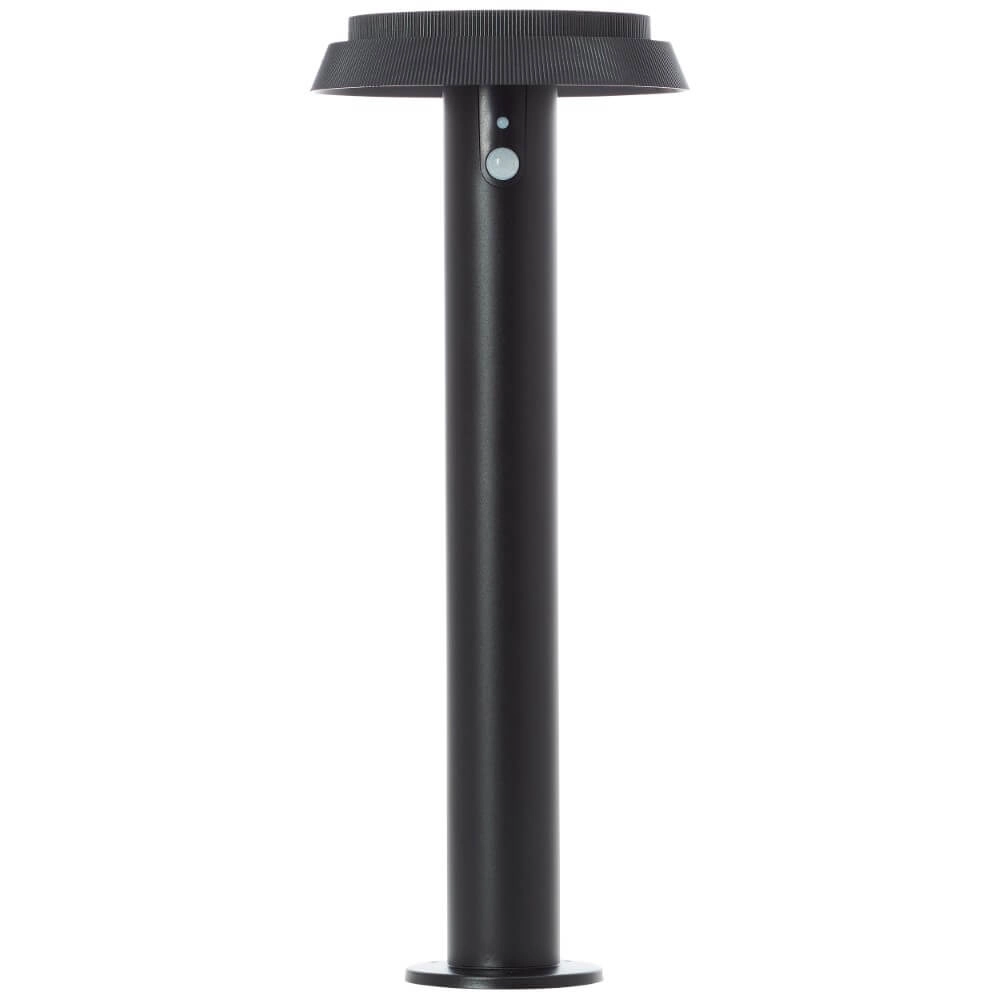 Lampe sur pied noire Alvero avec capteur Brilliant 4004353437830