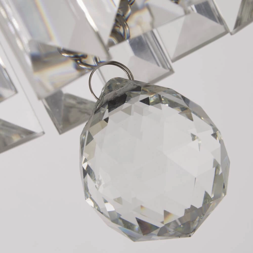 Plafonnier en cristal Empire Ø 34 cm Searchlight 5053423227344