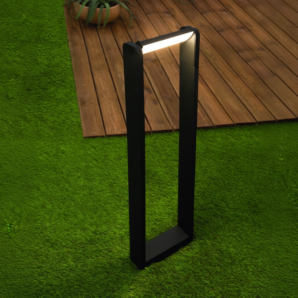 Lampe de jardin directionnelle Volvel noir