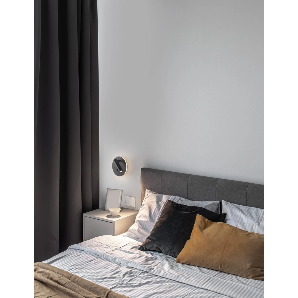 Applique murale design Penor noir Lyora 5212017424853