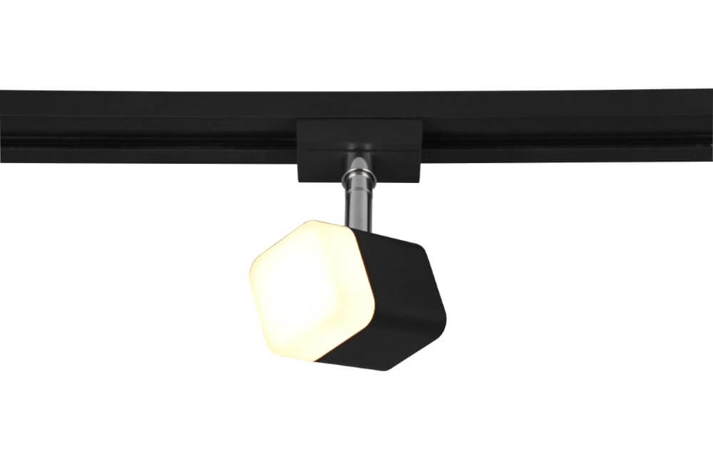 Lampe sur rail Roubaix noir Trio 4017807505887