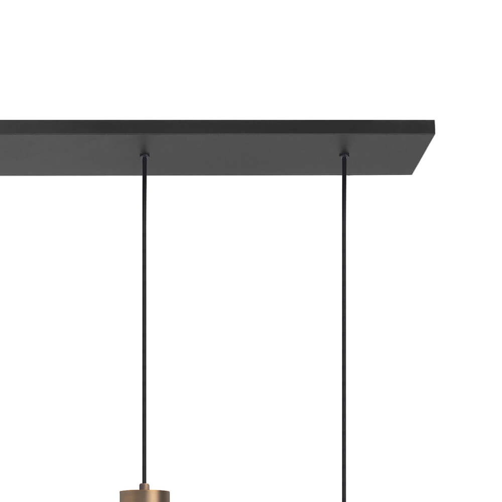 Suspension Perugia bronze - 3x E27 - 2x GU10 Highlight 8718379047091