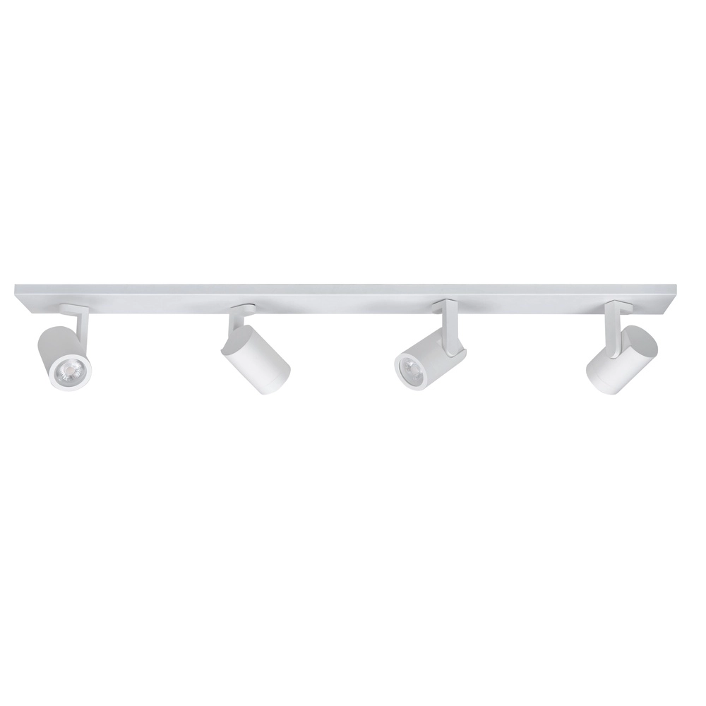 Spot monté en surface Halo Blanc 4 lumières