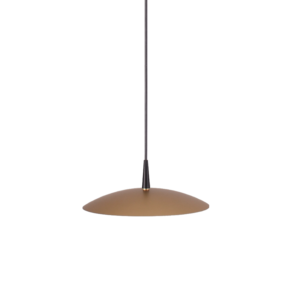 Lampe suspendue à 4 lumières Scala noir avec or Ø 20cm Masterlight 8718121296111