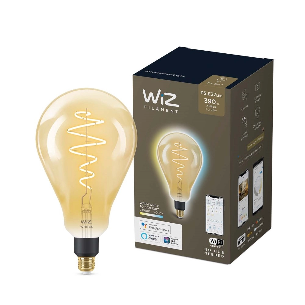 Ampoule de lampe Goldline 6,5W - E27 - Led WiZ 8718699786854