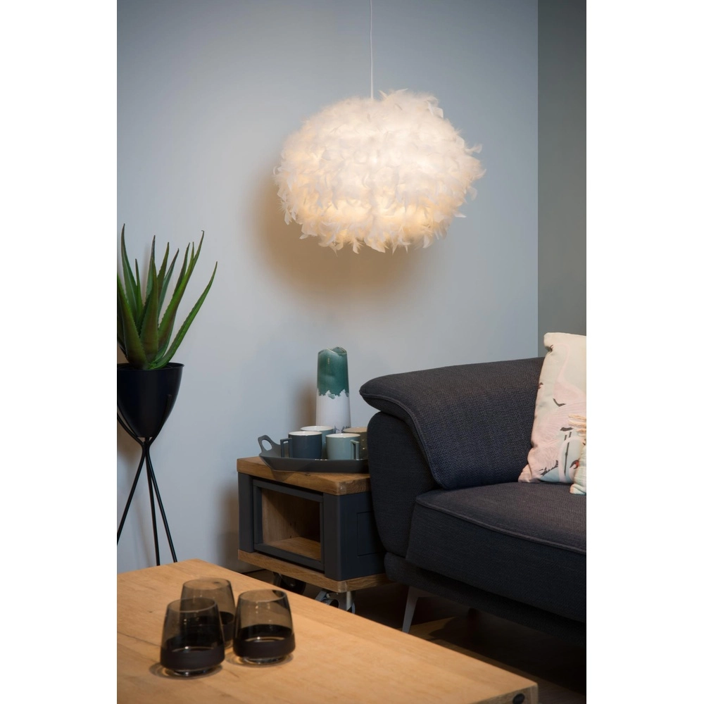 Lampe suspendue Goosy Soft Ø 50 cm de blanc Lucide 5411212712707