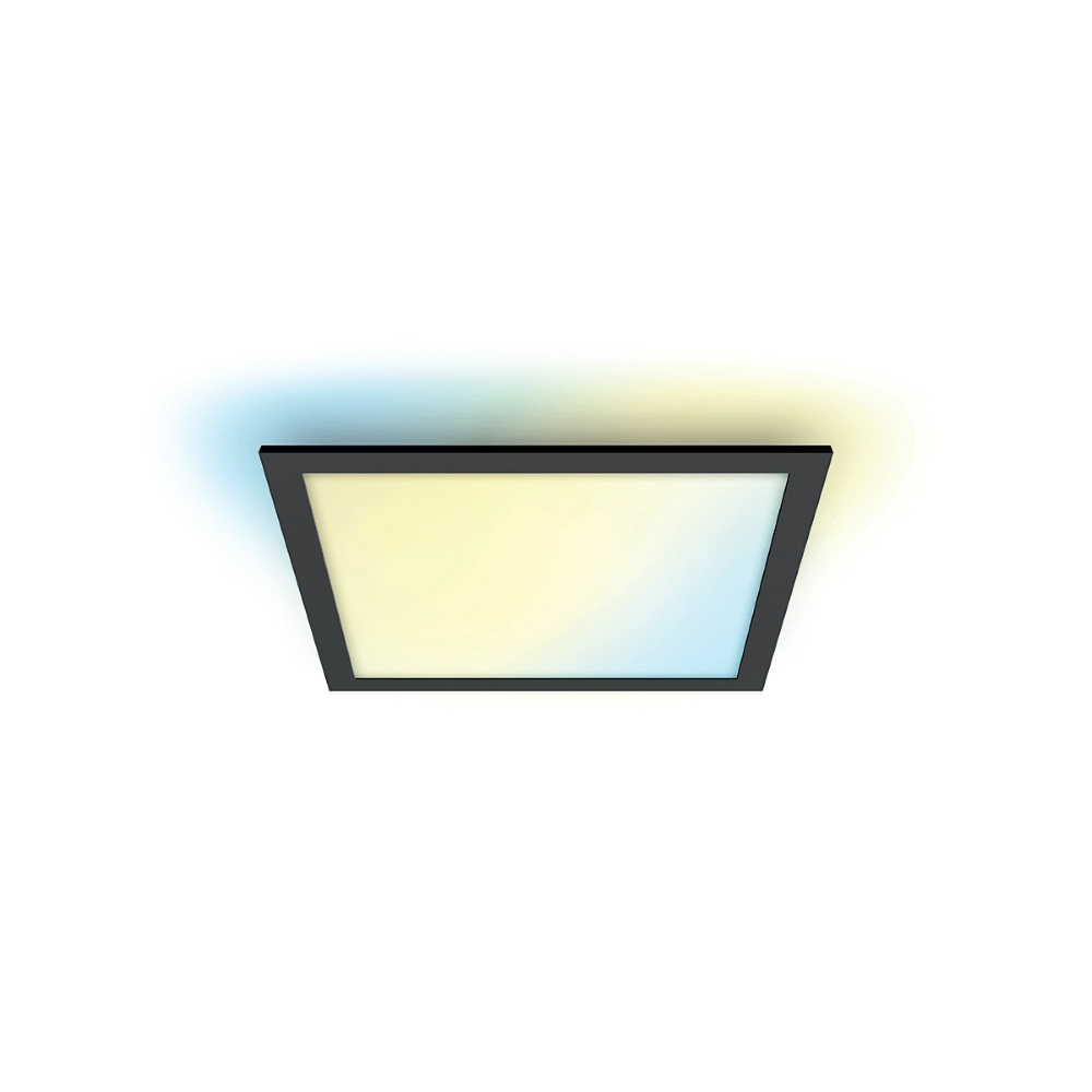 Plafonnier Panel noir - 12W