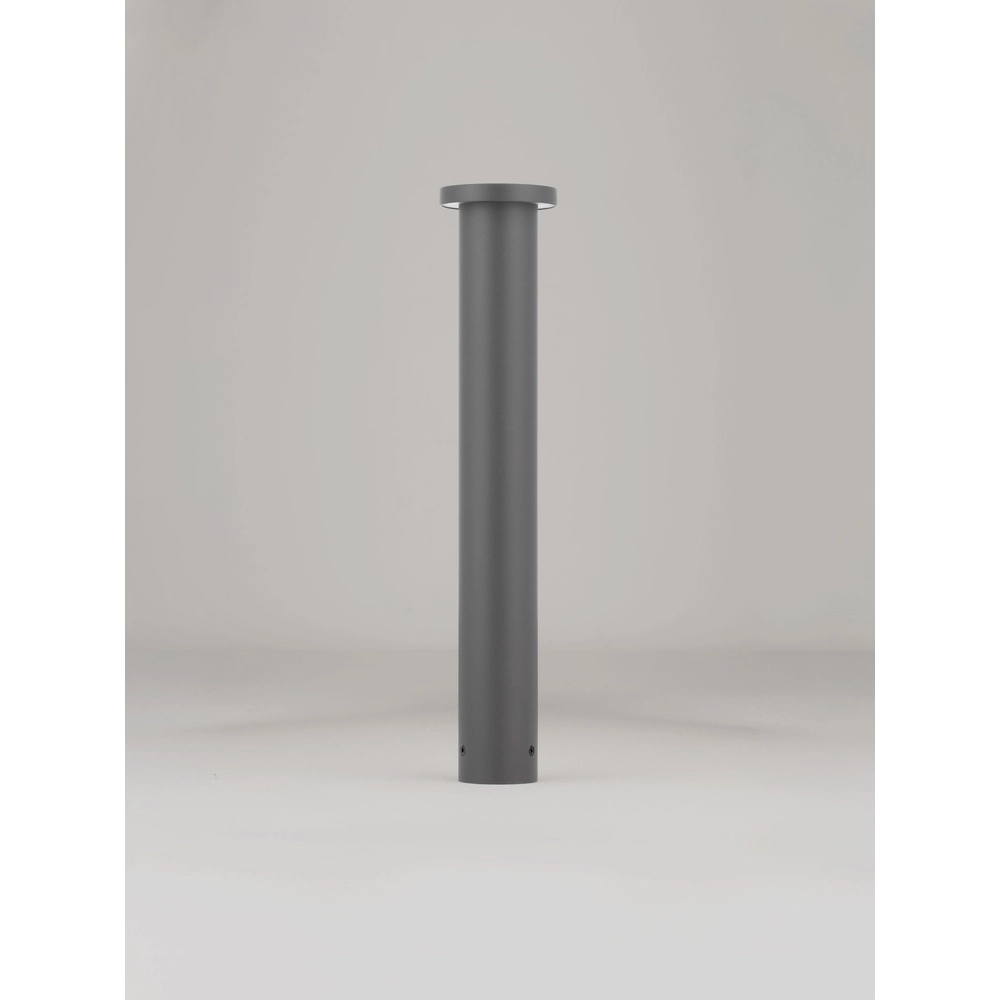 Éclairage de chemin moderne Bast gris foncé 45cm - 3000K Lyora 5212017497628