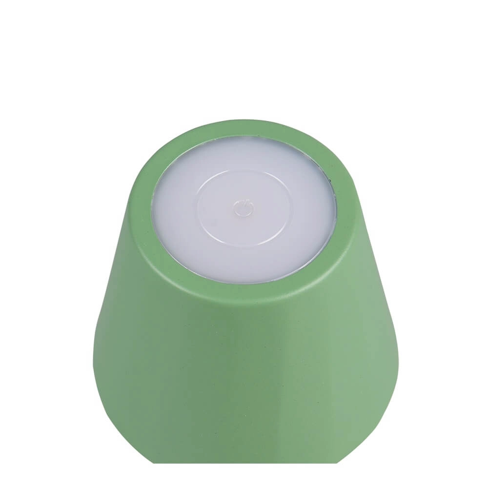 Lampe de table rechargeable Diaz vert Trio 4017807644807