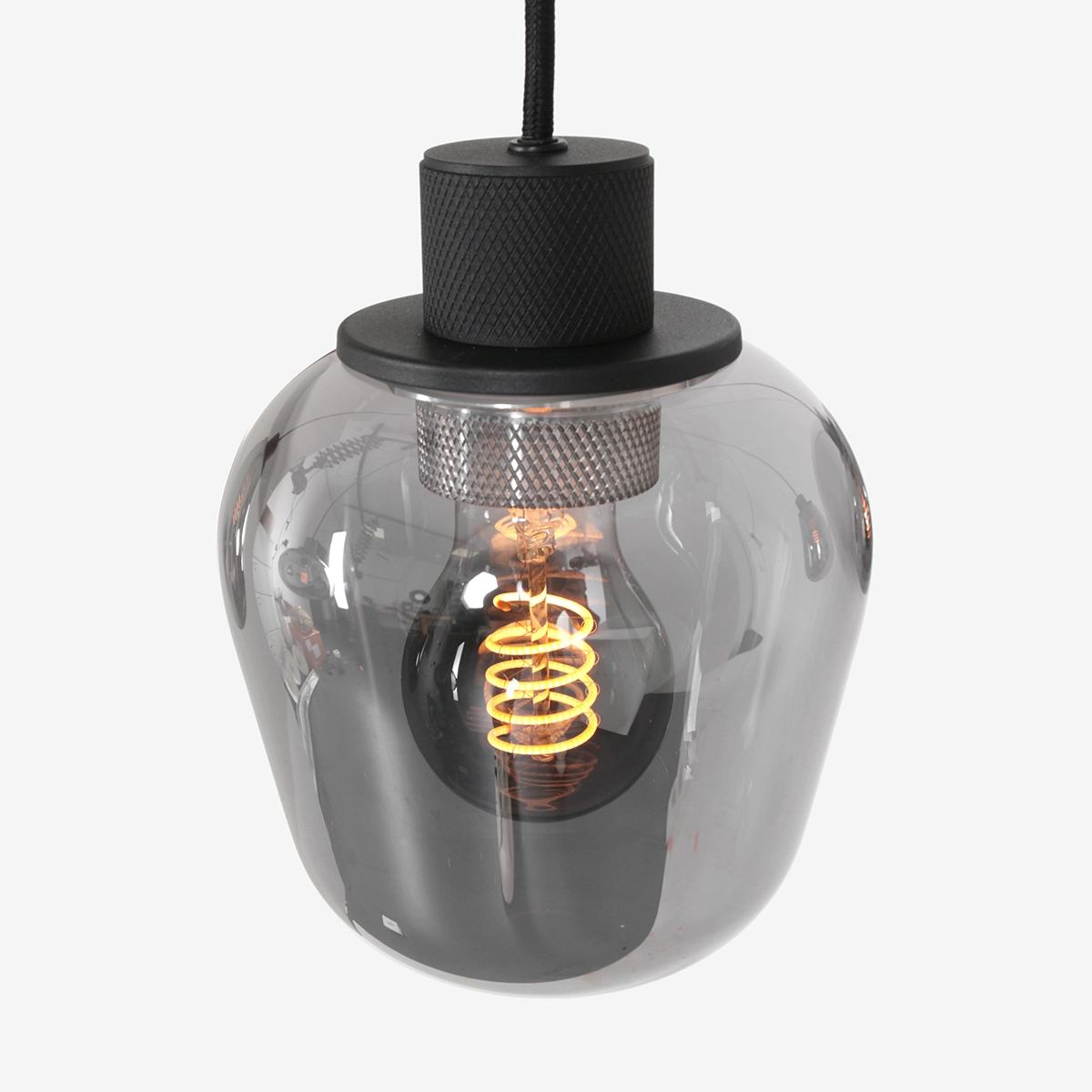 Lampe suspendue Vide Reflexion avec du verre Steinhauer 8712746135596