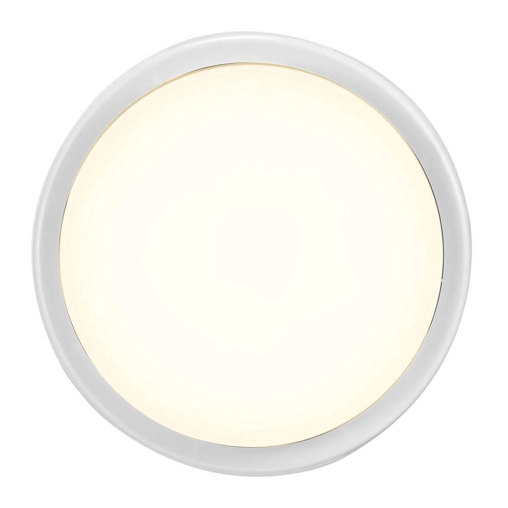 Applique murale blanche Cuba Outdoor rond Ø 17,5cm Nordlux 5704924001888
