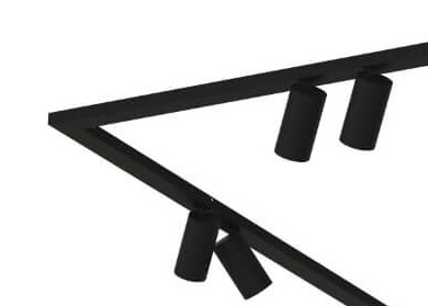 Plafonnier avec coin Mono 2x150cm Lyora 5903139770095