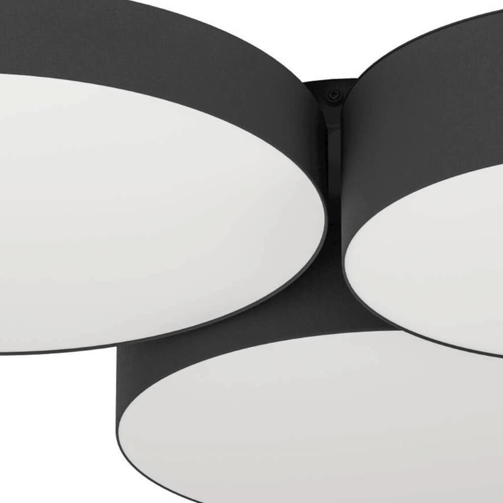 Plafonnier LED Barbano-Z 3 lumières - noir Eglo 9008606274185