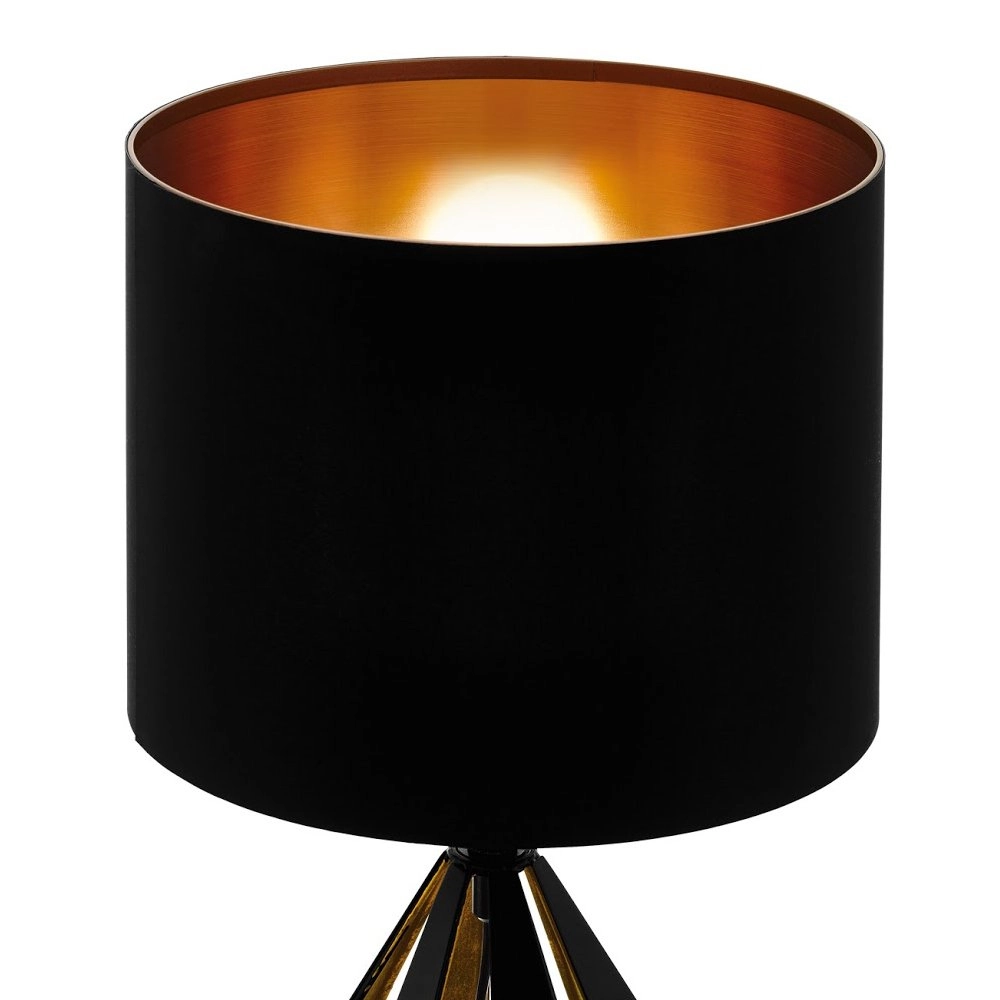 Lampe de table noire Carlton 5 Eglo 9002759430771