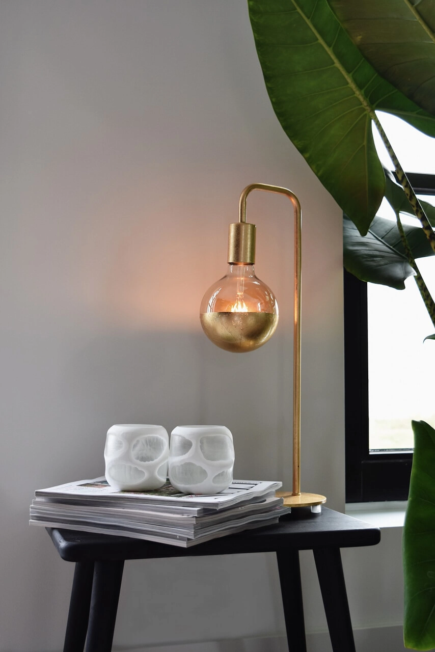 Lampe de table dorée U-line Circle 8712879150756