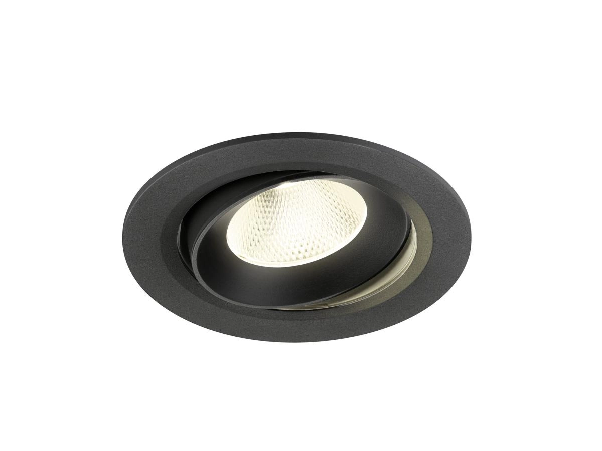 Spot encastré Numinos Move L noir 4000K - 20 deg