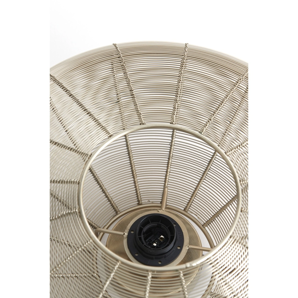 Lampe de plafond en métal Bahoto Ø 51cm - or clair Light & Living 8717807706074