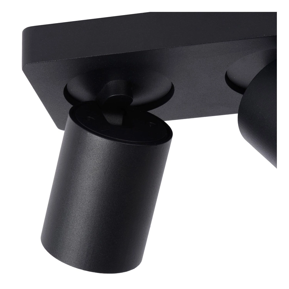 Projecteur de plafond Nigel 2-noir clair Lucide 5411212092557
