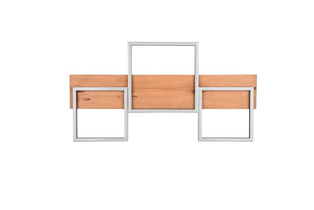 Plafonnier LED en bois Harper 3 lumières Trio 4017807524994