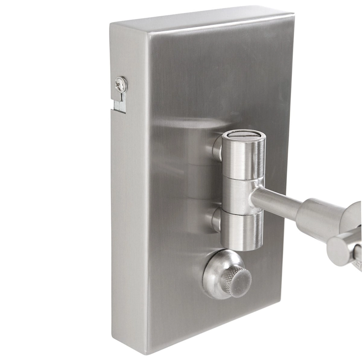 Lampe de table abat-jour Gramineus gris métallisé Steinhauer 8712746093773