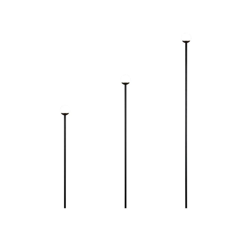 Lampe de jardin Scoop Noir Trio 4017807697599