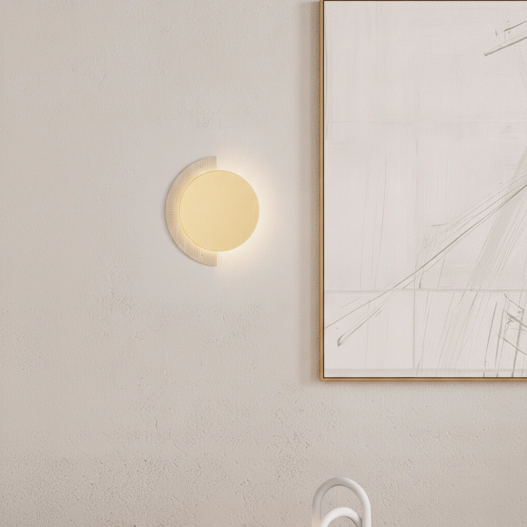 Lampe murale de conception Molli travertin Ø 17cm