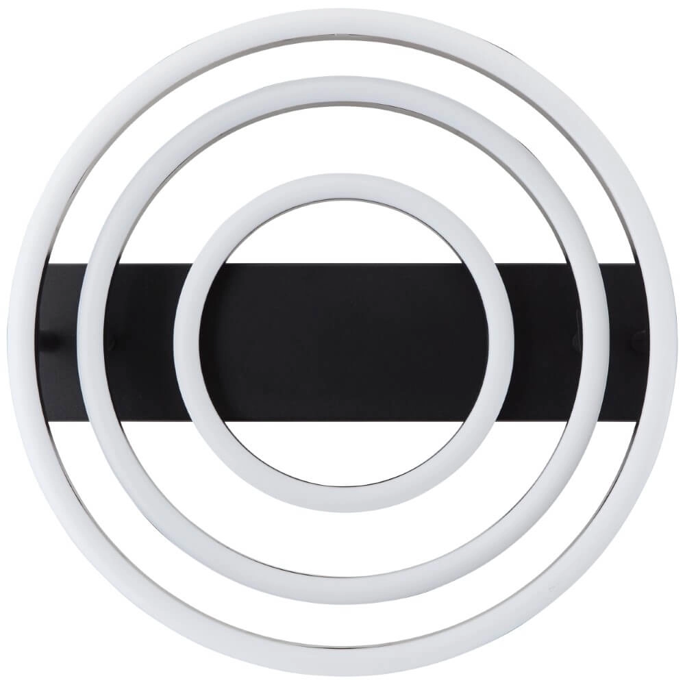 Plafonnier à intensité variable Pedley noir Brilliant 4004353442094