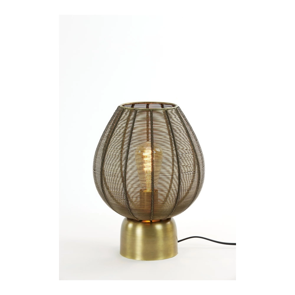 Lampe de table Suneko bronze Light & Living 8717807659929