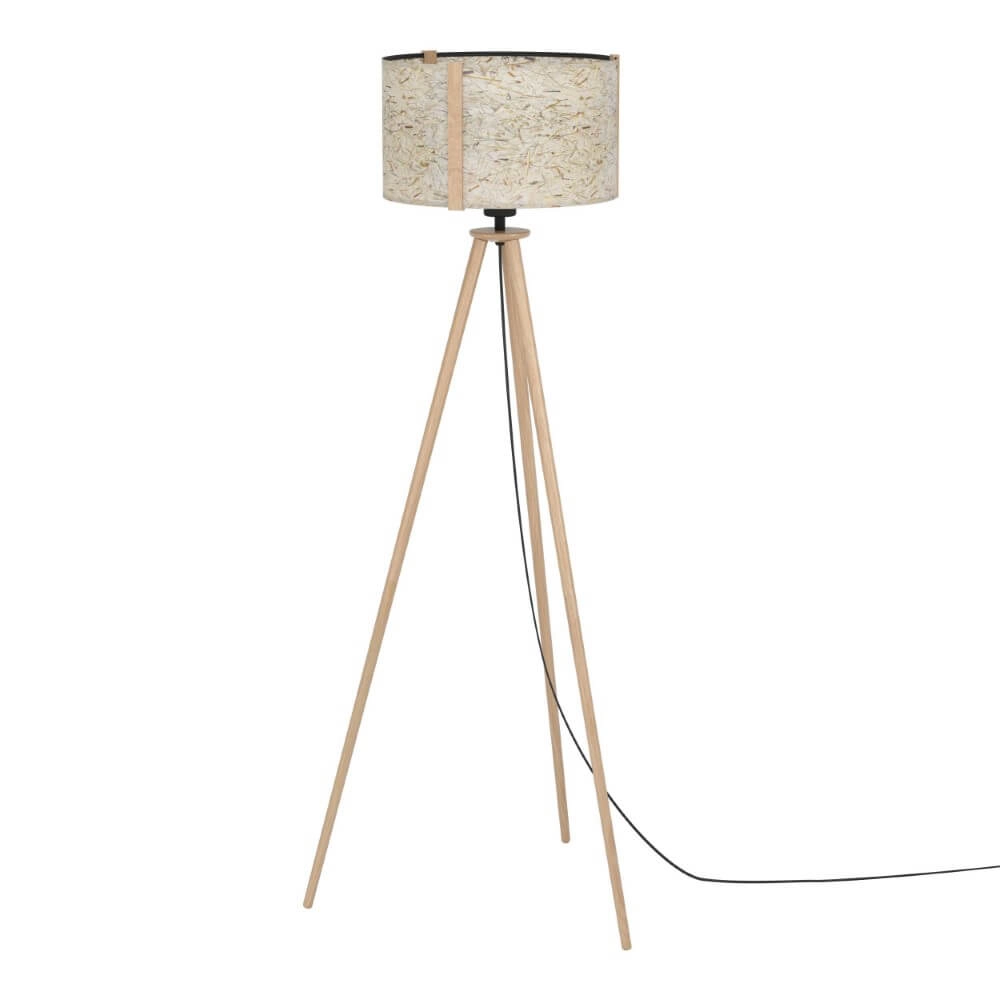 Lampadaire Trépied Hontongas avec de l'herbe tondue
