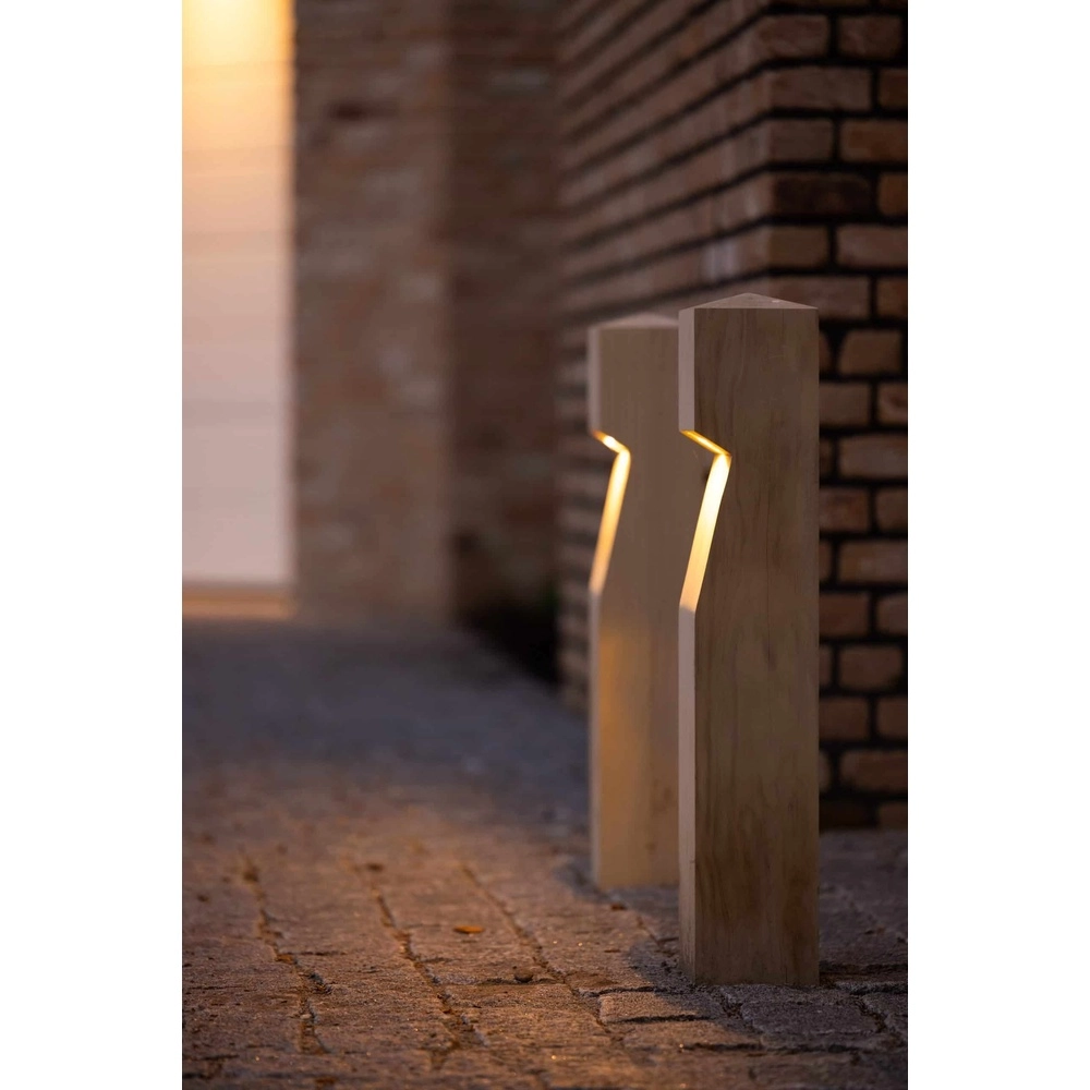 Éclairage de chemin en bois Eye 100 Douglas - 10x10x90cm - PH03 - 2700K Timberlab 8716803513778