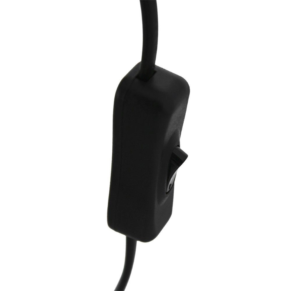 Lampe de table en verre Reflexion 22cm noir avec verre fumé Steinhauer 8712746132601