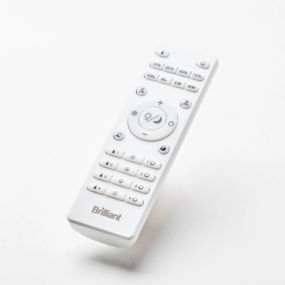 Plafonnier Jacinda 39,5 x 39,5 cm blanc Brilliant 4004353411984