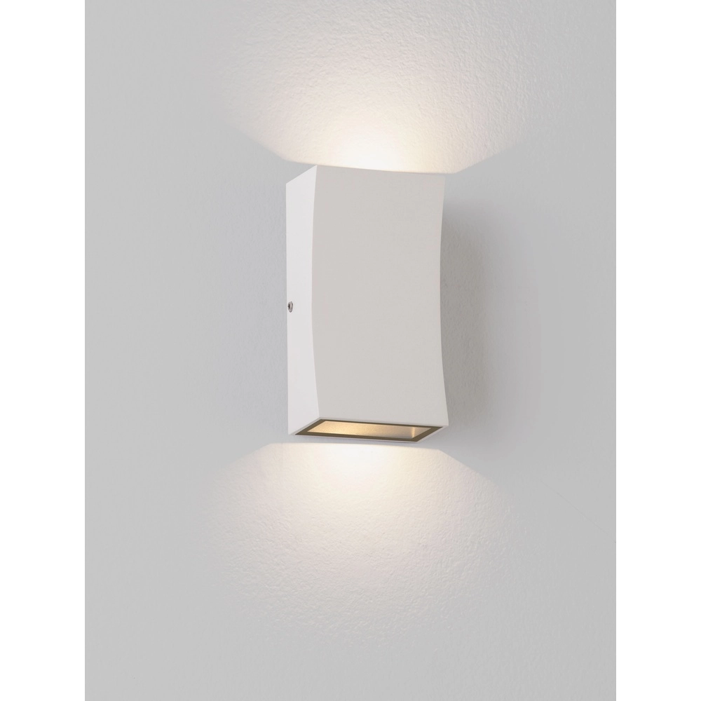 Spot mural Boxy De haut en bas blanc