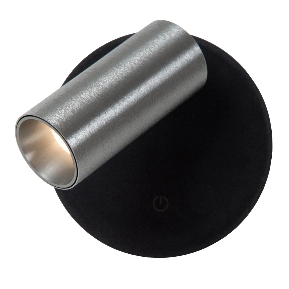 Lampe murale rechargeable Toni Gris métallique magnétique Lucide 5411212290533