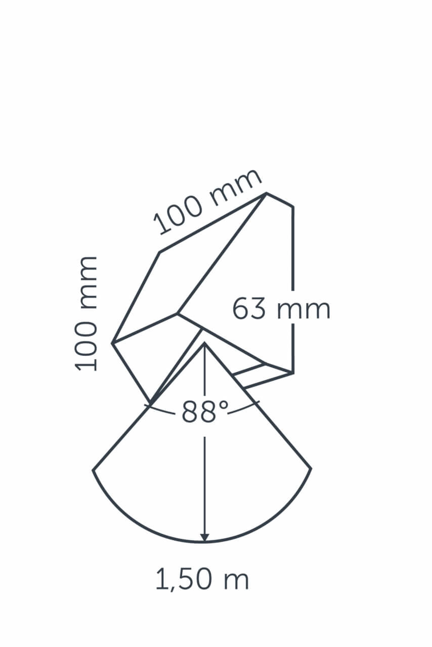 Projecteur Wedge LED 12 volts In-lite 8717051003462