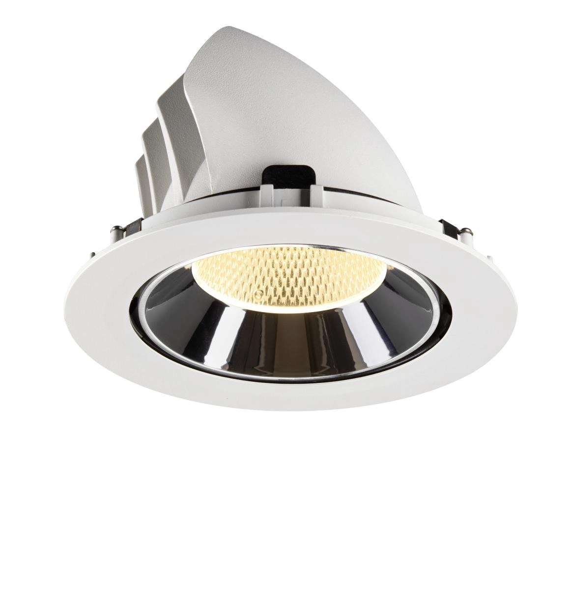 Spot encastré Numinos Gimble XL blanc/chrome 3000K - 20 deg SLV 4024163308618