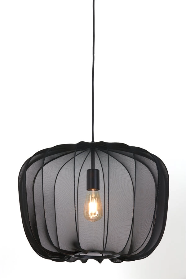 Suspension Bohème Plumeria noir Ø 50cm Light & Living 8717807651404
