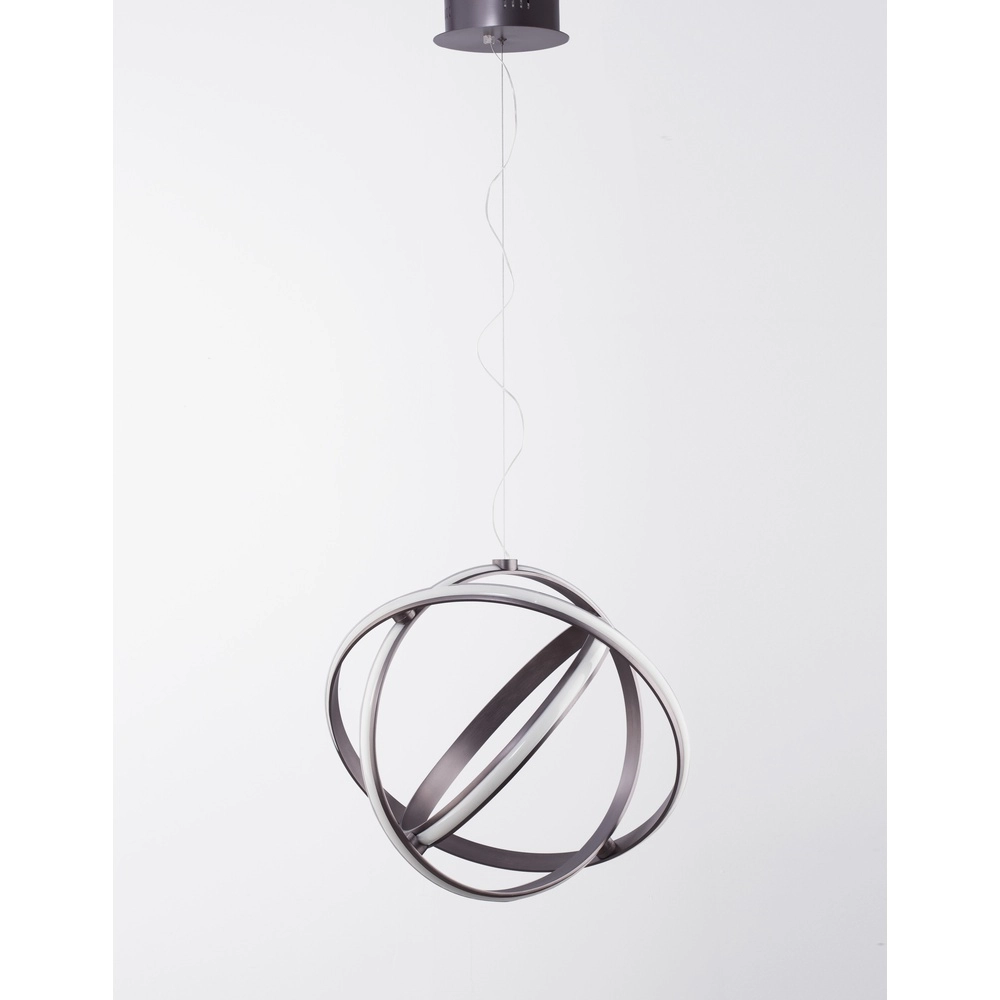 Suspension Pertone S Ø 50cm noir avec lueur violette Lyora 5212017419699