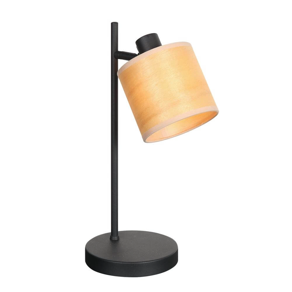 Lampe de table Bambus noir avec bambou
