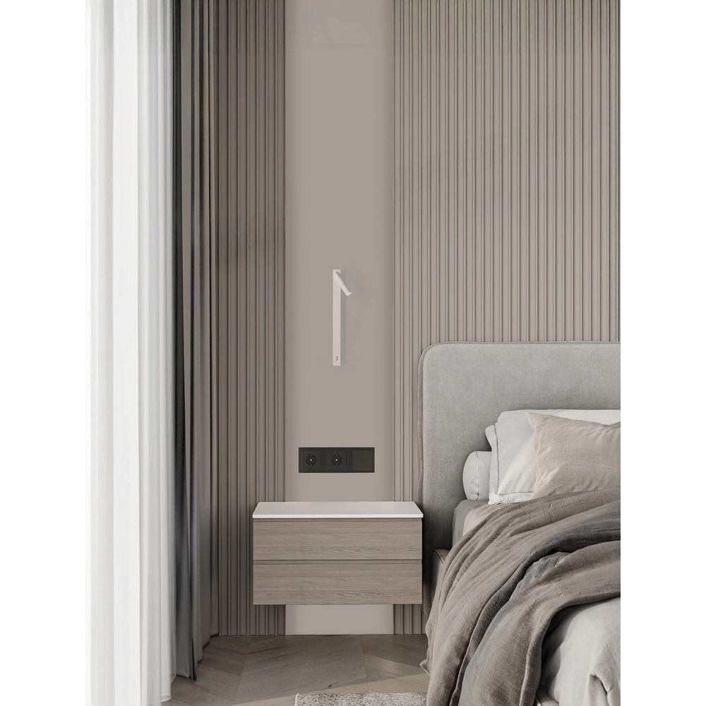 Lampe de chevet Tondo blanc Lyora 5212017478092