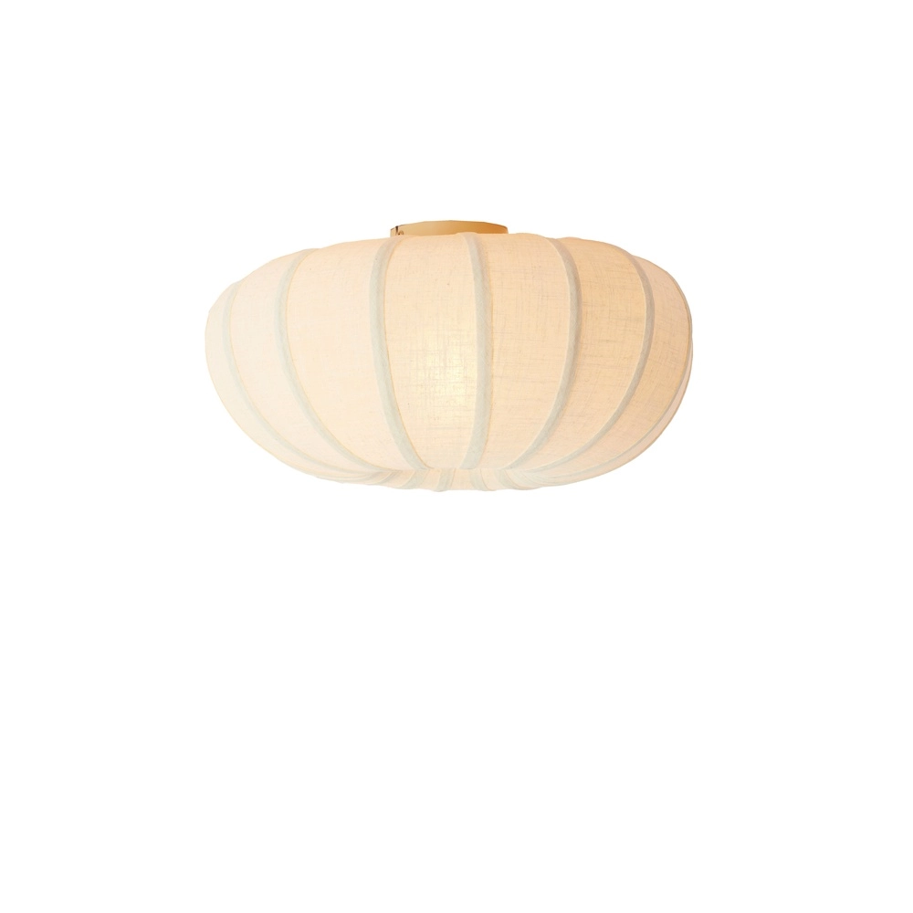 Lampe de plafond Japandi Zosia Ø 50cm - crème - 1x E27 Light & Living 8717807831837