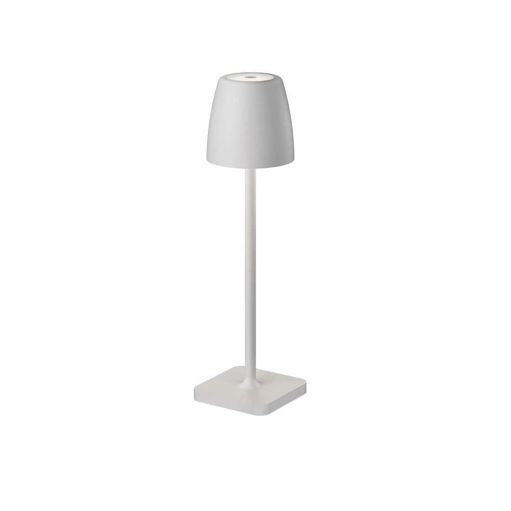 Lampe de table Colt blanc rechargeable
