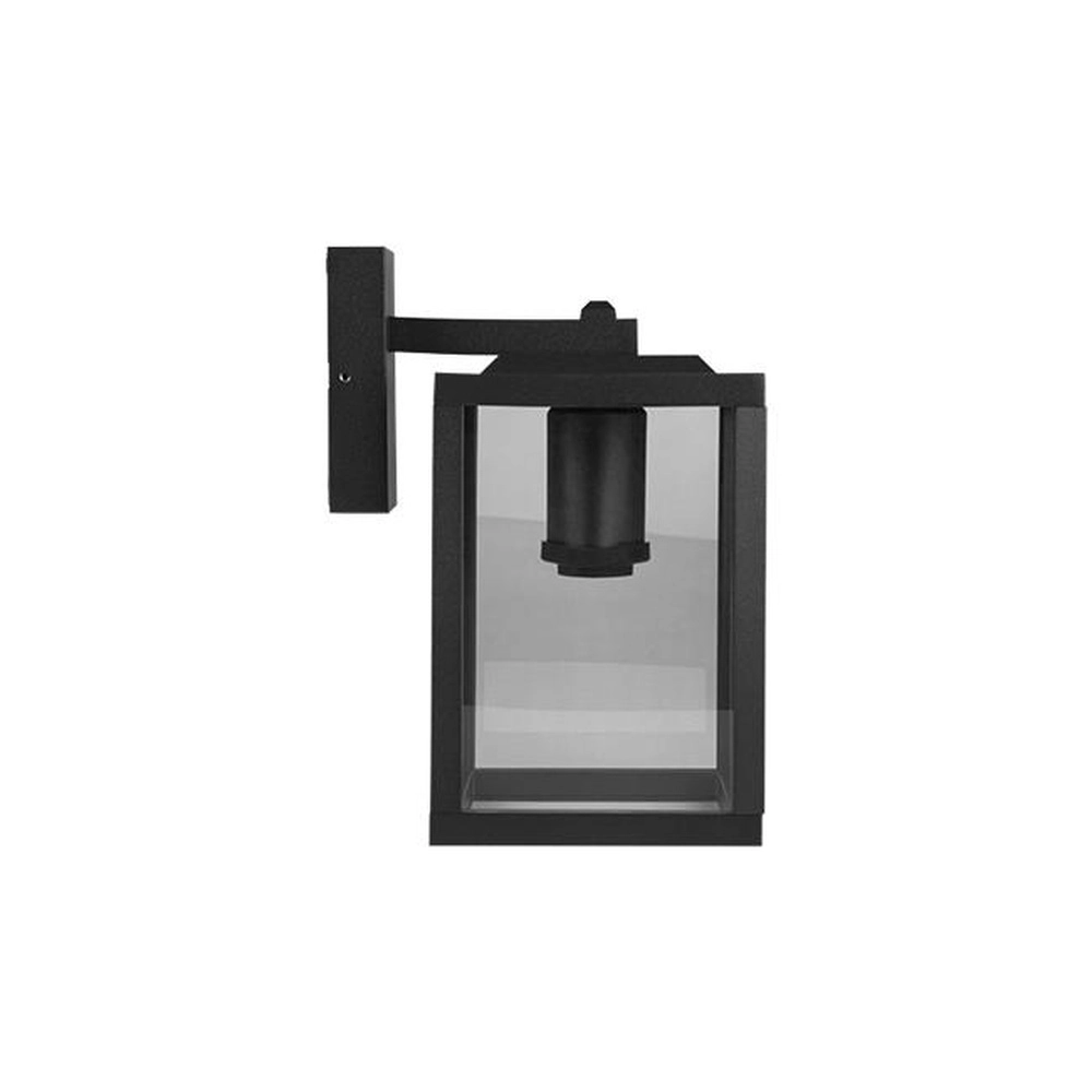 Lampe extérieure noire Lidio avec du verre Lyora 5904703009795